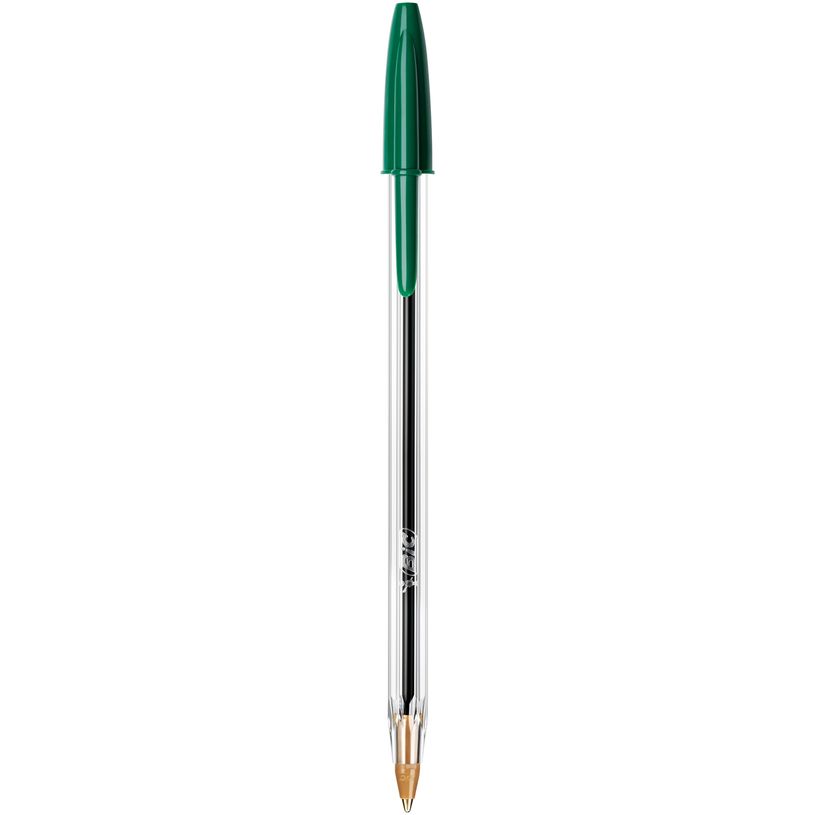 2012348676562-BIC Cristal - Stylo à bille - vert - 1 mm - pointe moyenne-P_79395557_1-0