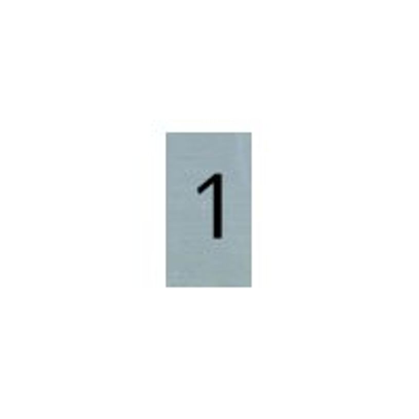 8711234048011-Pickup - Plaque de signalisation - 25 x 44 mm - autocollant - chiffre 1-P_79396259_1-0