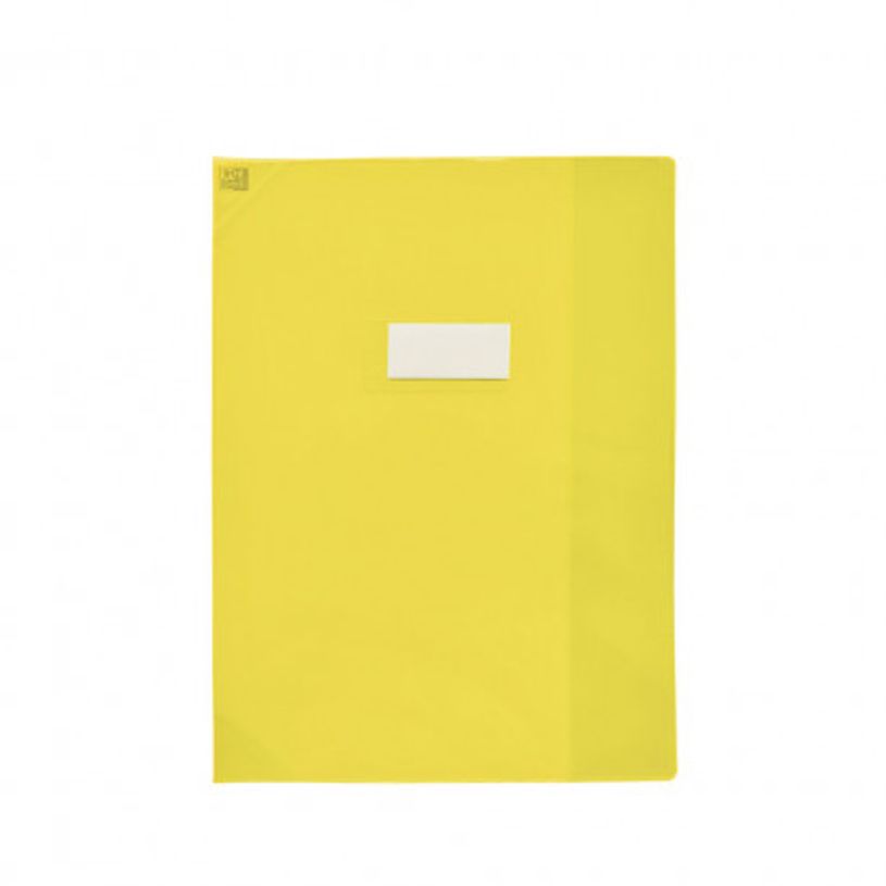 3045050182860-Oxford Strong Line - Protège cahier sans rabat - 17 x 22 cm - jaune translucide-P_79397677_1-0