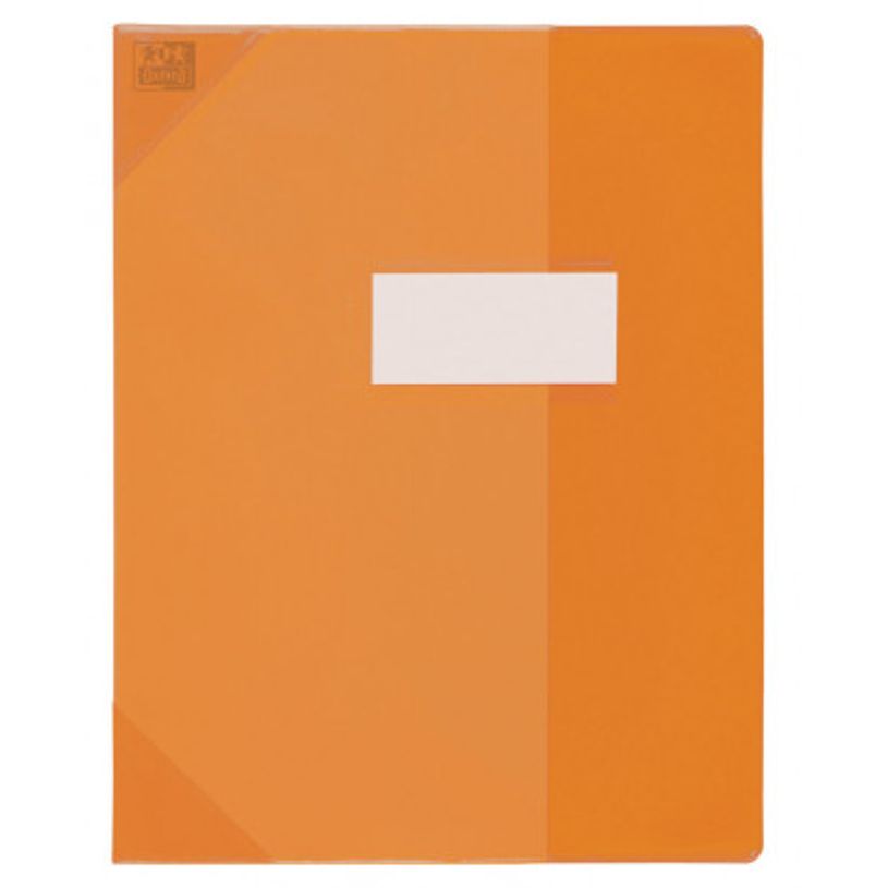 3045050182969-Oxford Strong Line - Protège cahier sans rabat - 17 x 22 cm - orange translucide-P_79397679_1-0