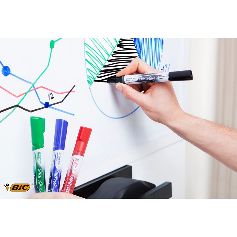 3086123304659-BIC VELLEDA LIQUID INK TANK - Marqueur effaçable - pointe ogive - vert-P_79398206_5-4