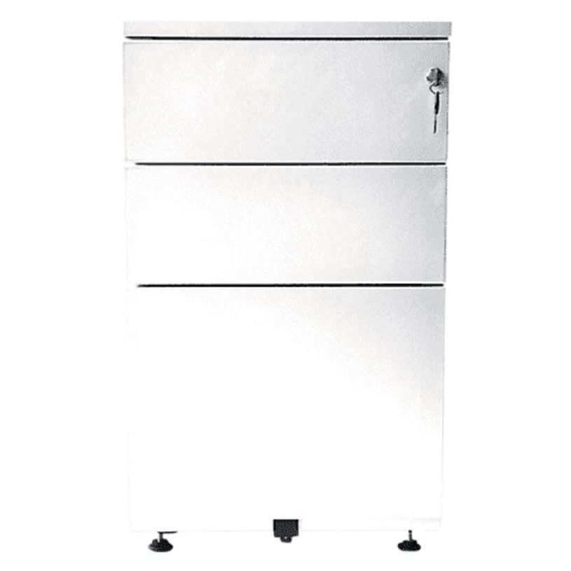 3219091962204-Caisson bout de bureau - 3 tiroirs - 69 x 41,6 x 74,6 cm - blanc-P_79401154_1-0