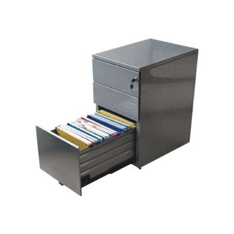 3219091962204-Caisson bout de bureau - 3 tiroirs - 69 x 41,6 x 74,6 cm - blanc-P_79401154_2-1