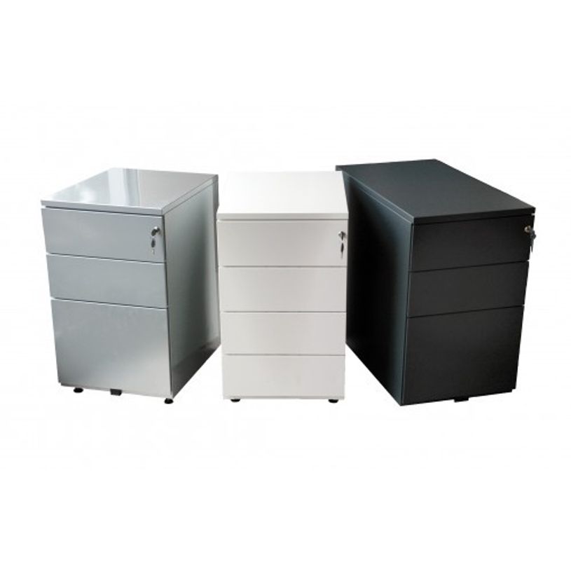 3219091962242-Caisson bout de bureau - 3 tiroirs - 69 x 41,6 x 74,6 cm - gris perle-P_79401156_1-0