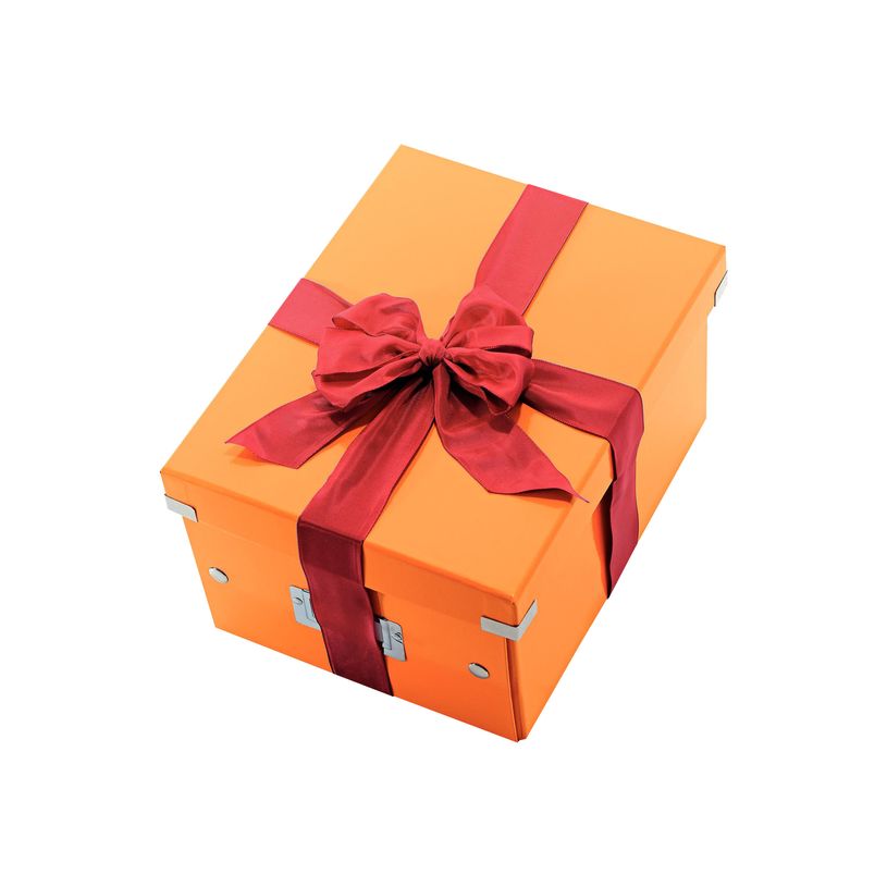 4002432398140-Leitz Click & Store - Boîte de rangement- A4 - orange métallisé-P_79406379_2-0