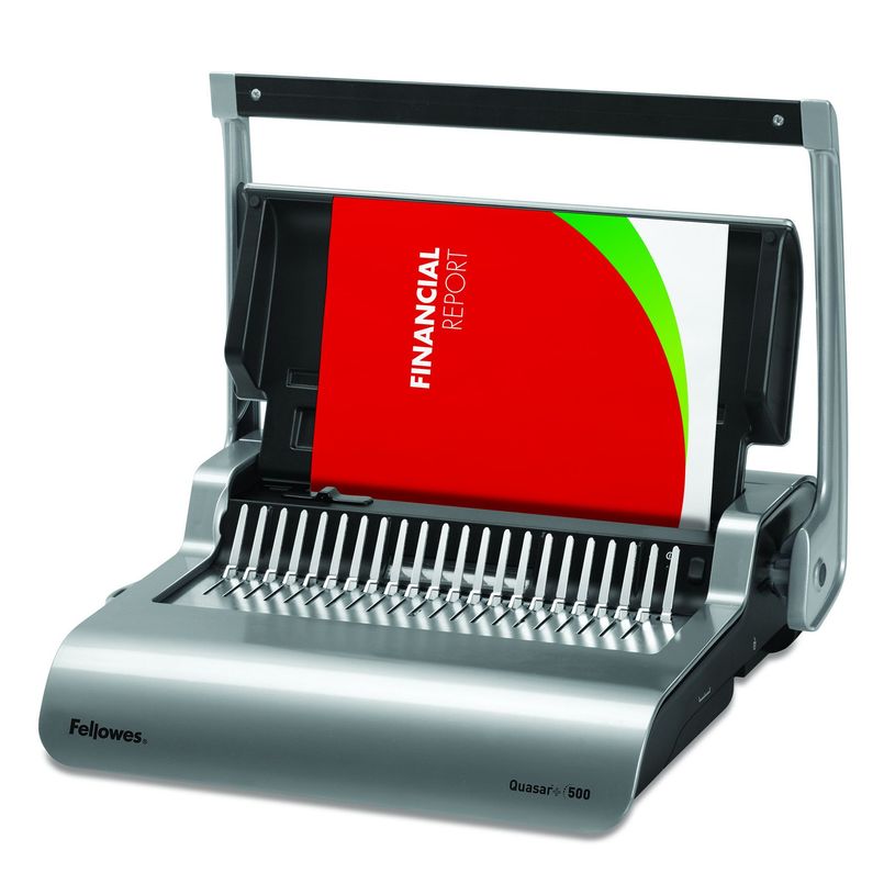 043859651252-Fellowes Quasar +500 - machine à relier / relieuse perforeuse manuelle - perfore 25 feuille-P_79407860_9-5