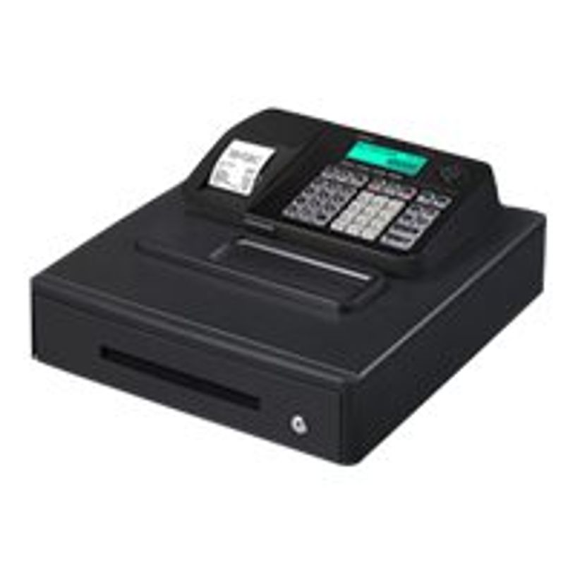4971850511373-Casio SE-S100 - Caisse enregistreuse - 2000 PLU -  Tiroir : 8 pièces et 4 billets - noir grand tiroir --P_79407943_1-0