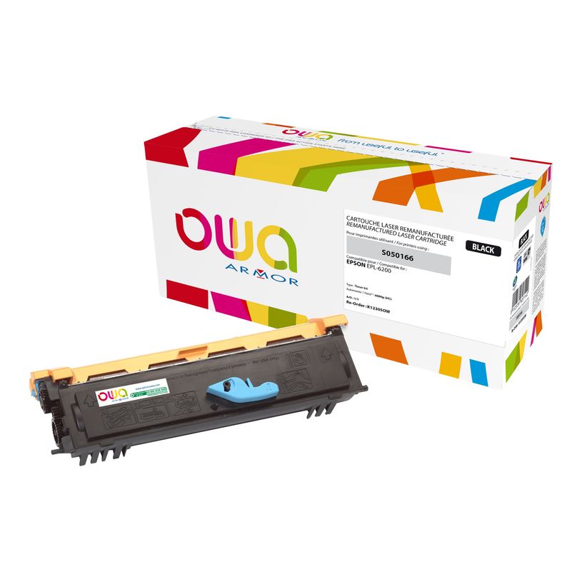 3112539607142-Cartouche laser compatible Epson S050166 - noir - Owa K12305OW-P_79410808_1-0