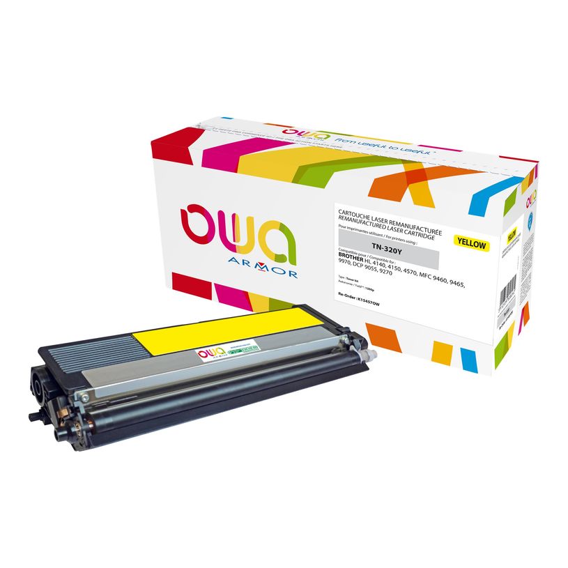 3112539608262-Cartouche laser compatible Brother TN320 - jaune - Owa K15457OW-P_79410870_1-0