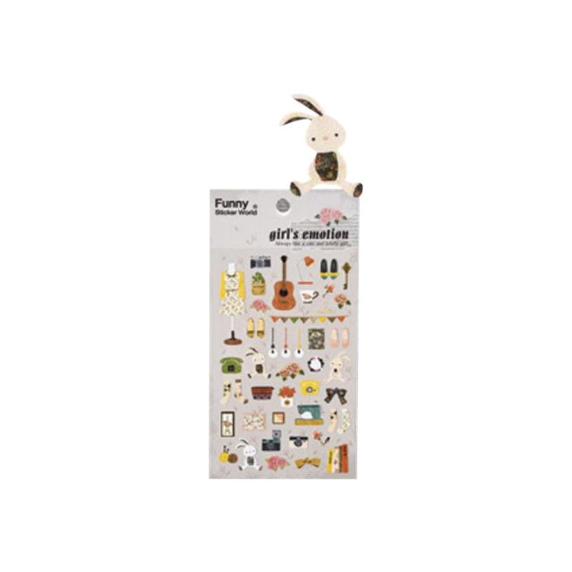 3108726098916-Oberthur Funny - stickers - girly-P_79411198_1-0