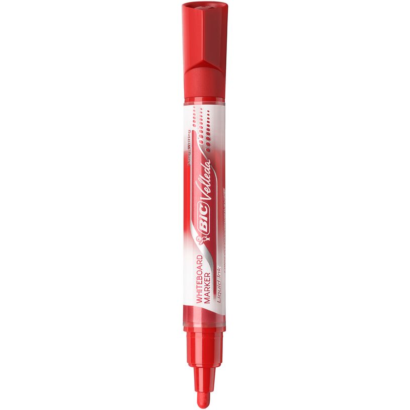 3086123304628-BIC VELLEDA LIQUID INK TANK - Marqueur effaçable - pointe large - rouge-P_79412009_1-0