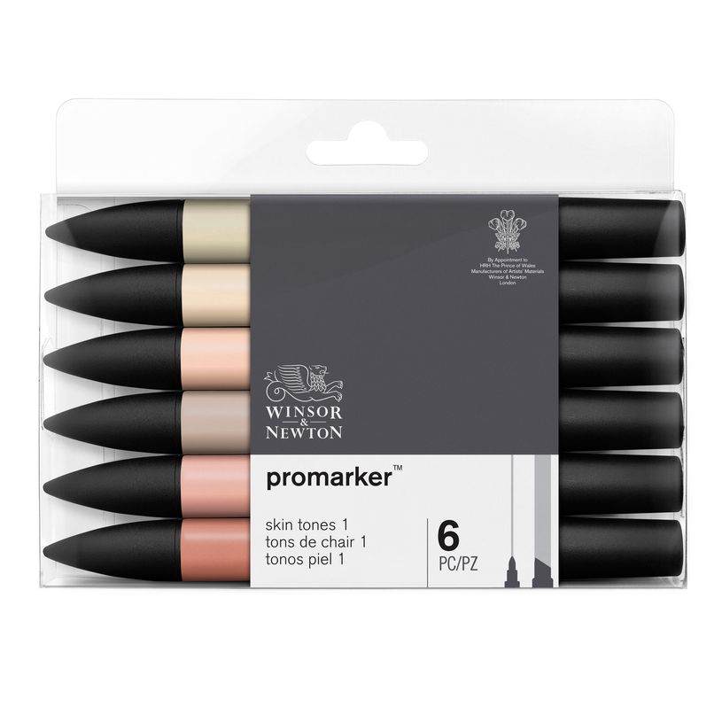 884955070390-ProMarker - Pack de 6 marqueurs double pointe - teint peau-P_79412317_2-0