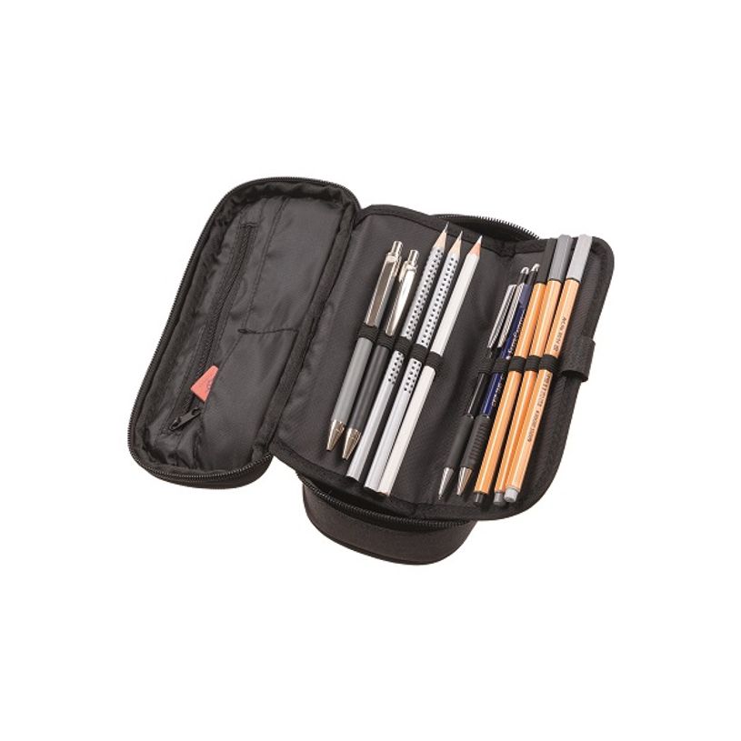 9002638198136-Trousse plumier Walker Alpha - 1 compartiment - noir-P_79415978_2-1