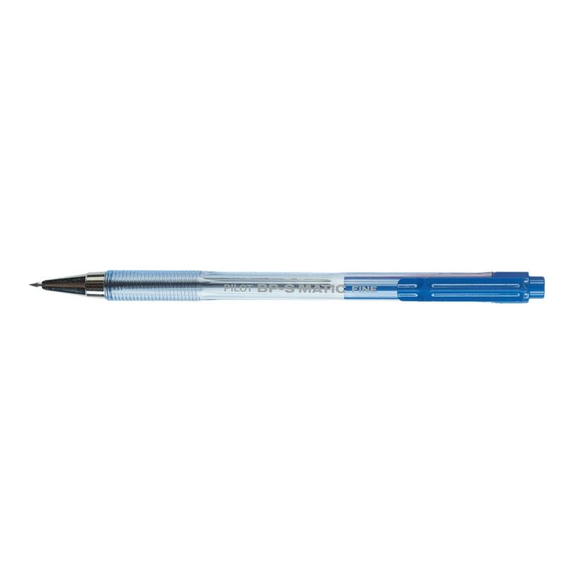 4902505106453-Pilot BP-S Matic - 12 Stylos à bille - bleu - rétractable - 0.7 mm-P_79421948_2-1