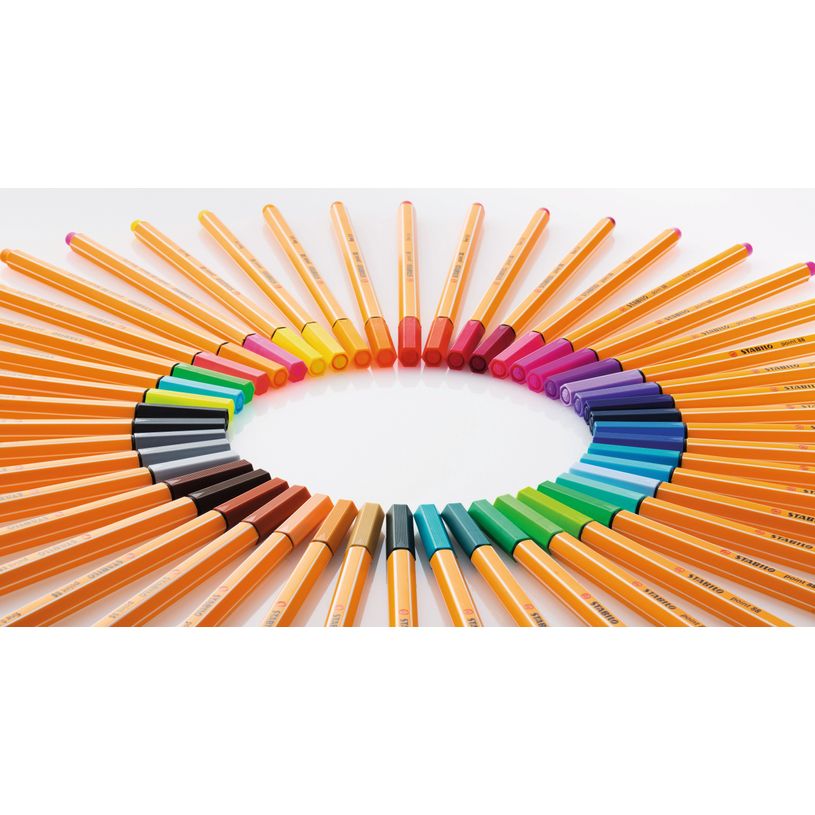4006381493185-STABILO Point 88 - Feutre fin - 0.4 mm - sanguine-P_79423031_2-1