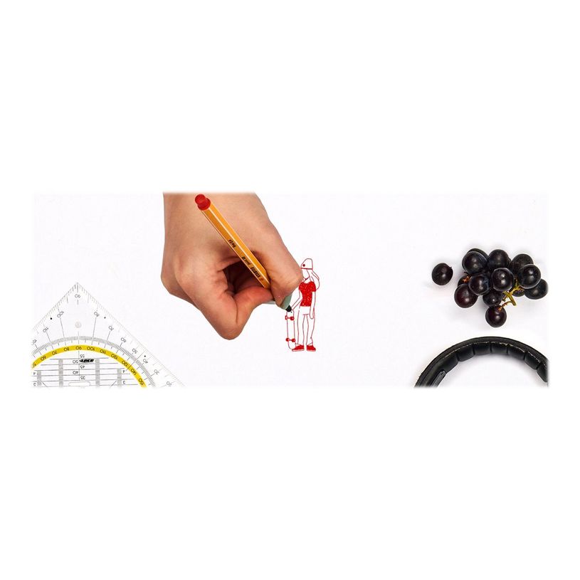 4006381493215-STABILO Point 88 - Feutre fin - 0.4 mm - rouge clair-P_79423032_2-1
