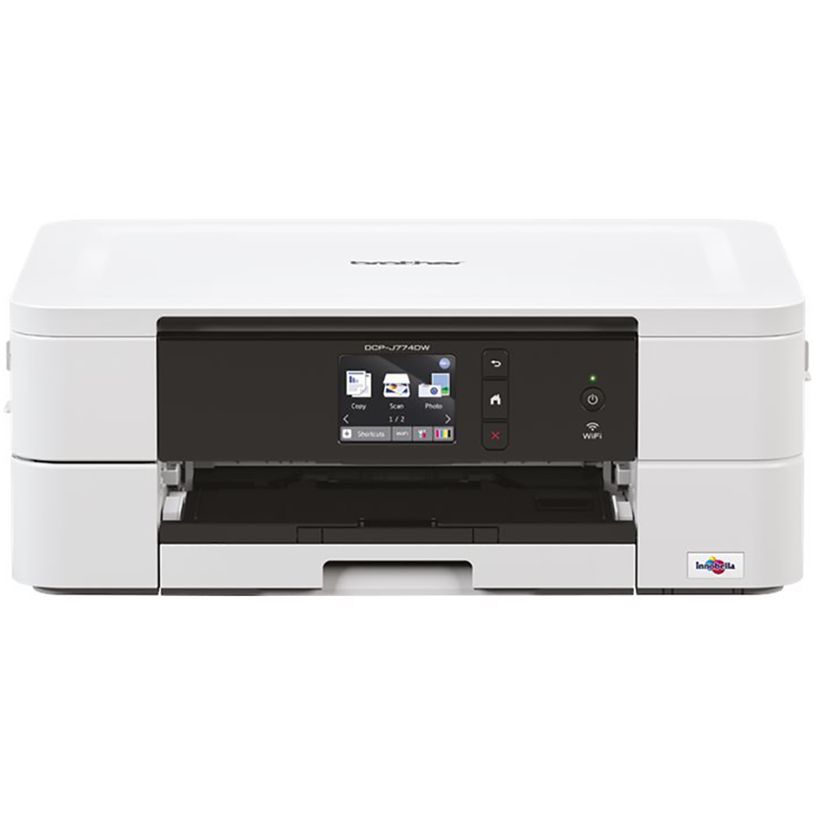 4977766785372-Brother DCP-J774DW - imprimante multifonction jet d'encre couleur A4 - Wifi, USB - blanc-P_79427846_7-3