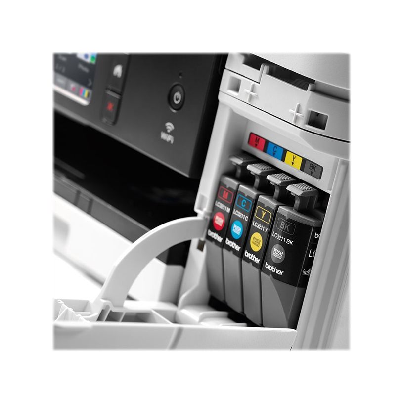 4977766785372-Brother DCP-J774DW - imprimante multifonction jet d'encre couleur A4 - Wifi, USB - blanc-P_79427846_9-5