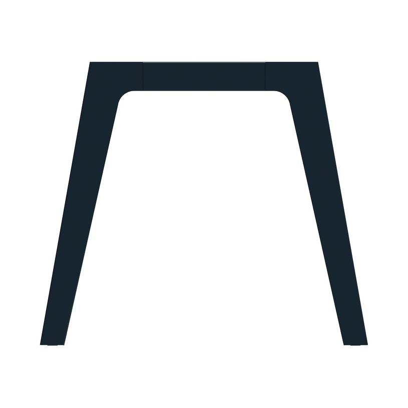 3253310162426-Bureau simple STEELY - L160 cm - Bureau suivant - Pieds carbone - plateau imitation Erable-P_79432523_2-1