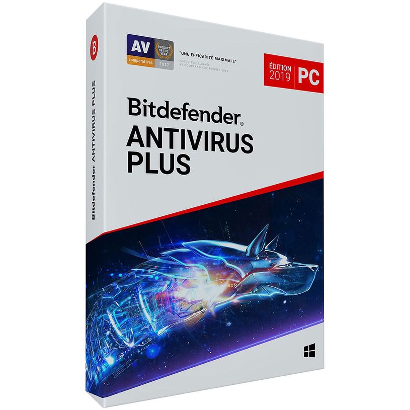 3364721190806-BitDefender Antivirus Plus 2019 - version boîte (1 an) - 1 PC-P_79433676_1-0