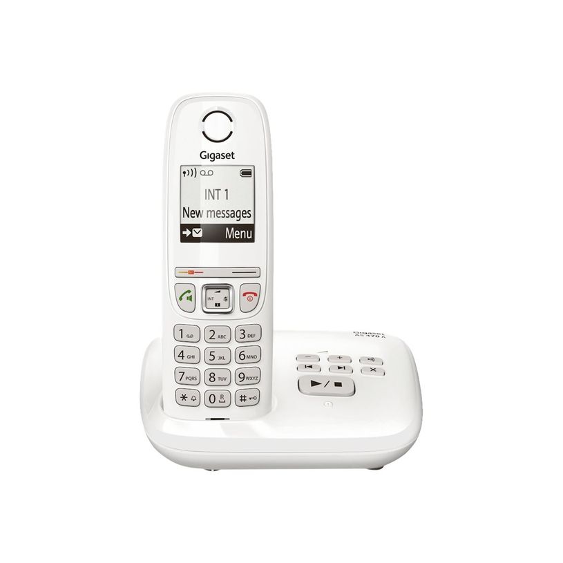 4250366852973-Gigaset AS470 Duo - téléphone sans fil avec répondeur + combiné supplémentaire - blanc-P_79433982_1-1