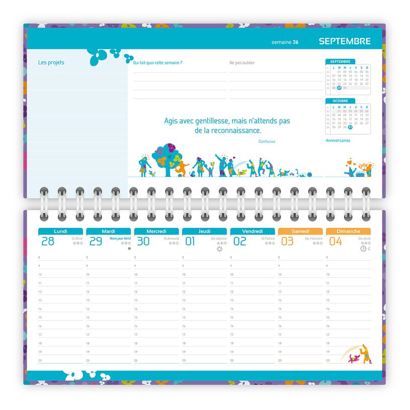 3147280129964-Agenda Oxford Family - 1 Semaine sur 2 pages - 25 x 12 cm - différents modèles disponible-P_79435678_7-3