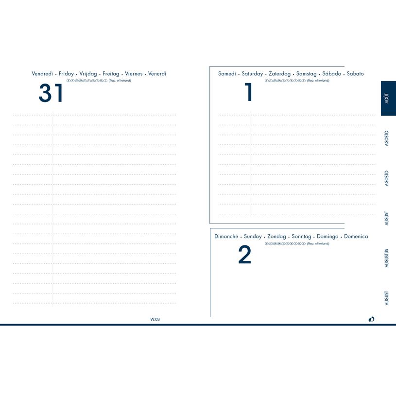 3371010421930-Agenda Galaxy - 1 jour par page - 12 x 17 cm - gris - Quo Vadis-P_79436097_3-1