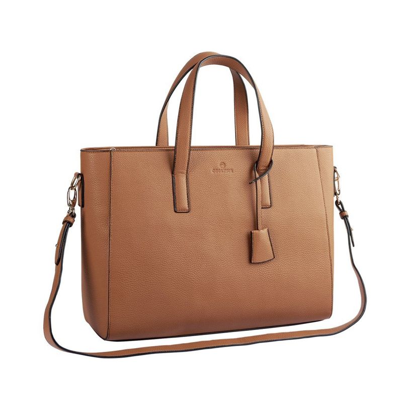 3108726553729-Oberthur Lady Bradford - Sac cabas pour ordinateur 15,6" - camel-P_79437647_2-0