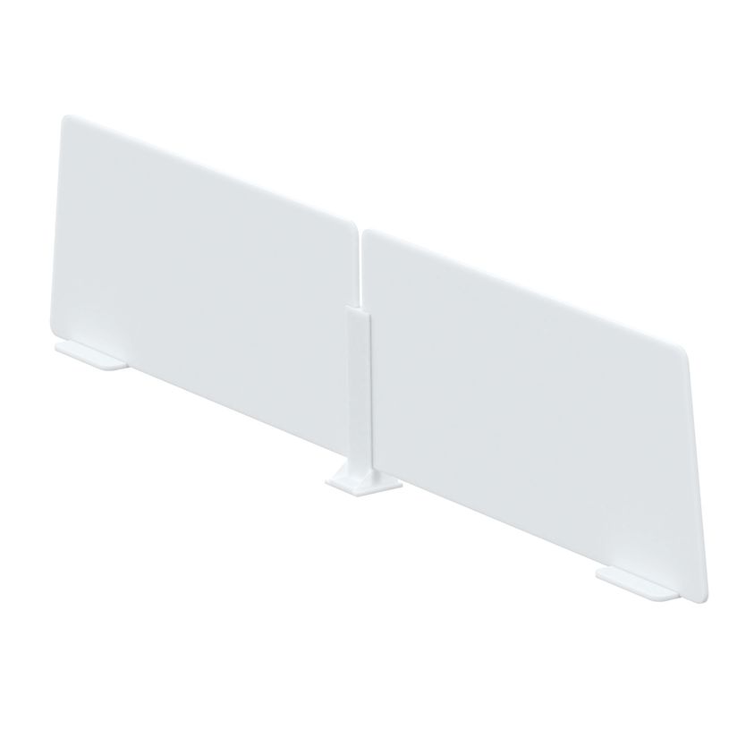 3660141255980-Lot de 2 écrans de séparation en polystyrène - H35 x L60 cm - blanc-P_79441058_1-0