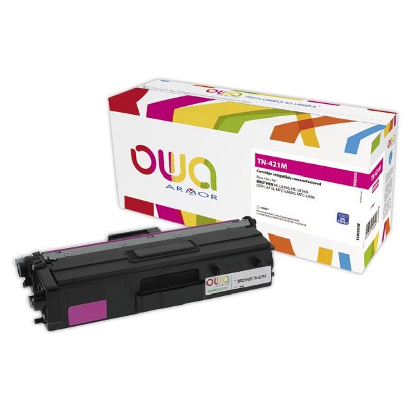 3112539756628-Cartouche laser compatible Brother TN421 - magenta - Owa K18059OW-P_79441111_1-0
