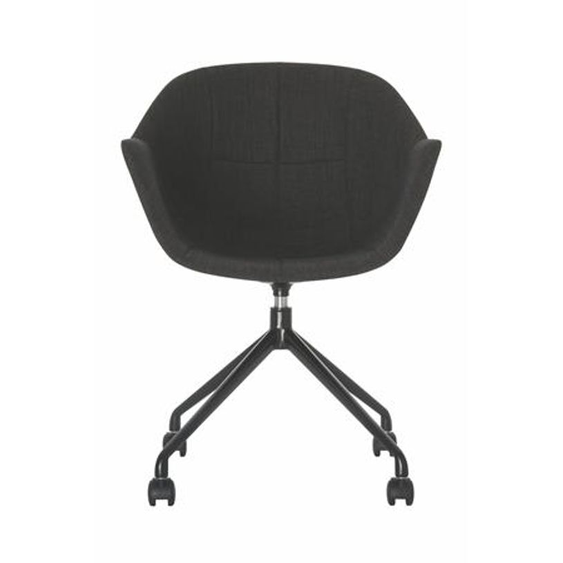3660141233018-Lot de 2 chaises GANT - avec accoudoirs - anthracite-P_79441251_1-0