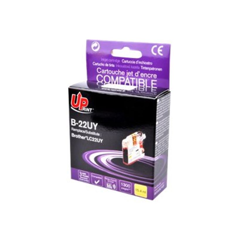 3584770907327-Cartouche compatible Brother LC22U - jaune - Uprint-P_79442880_2-1