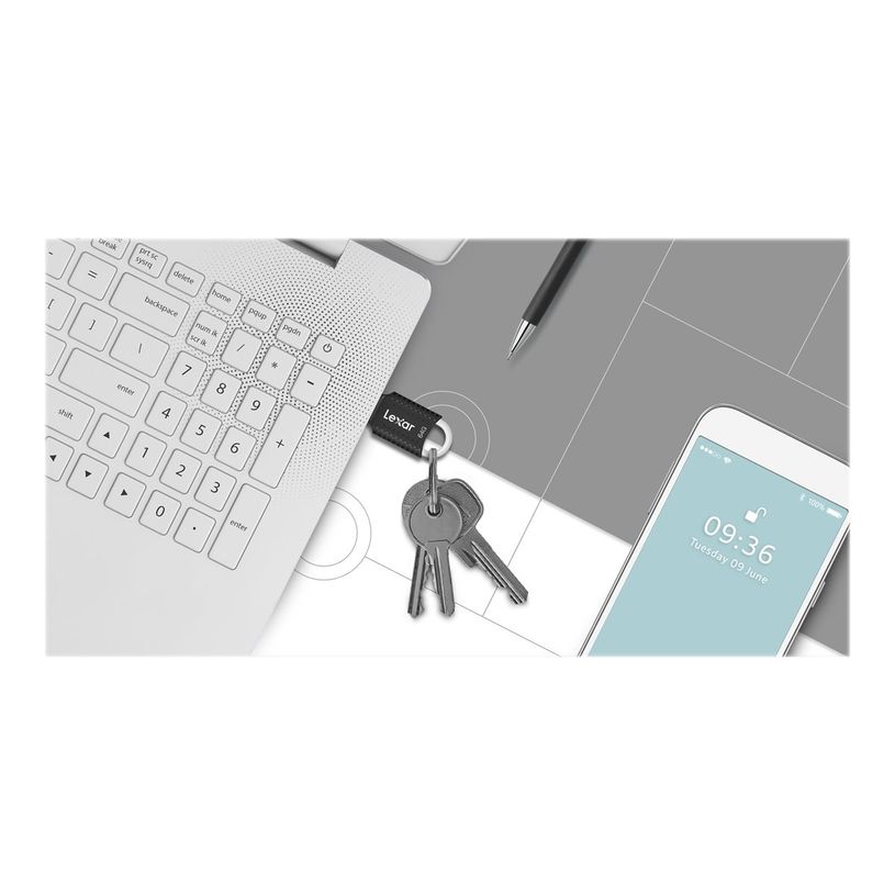 0843367127511-Lexar JumpDrive V40 - clé USB 64 Go - USB 2.0-P_79444856_4-3