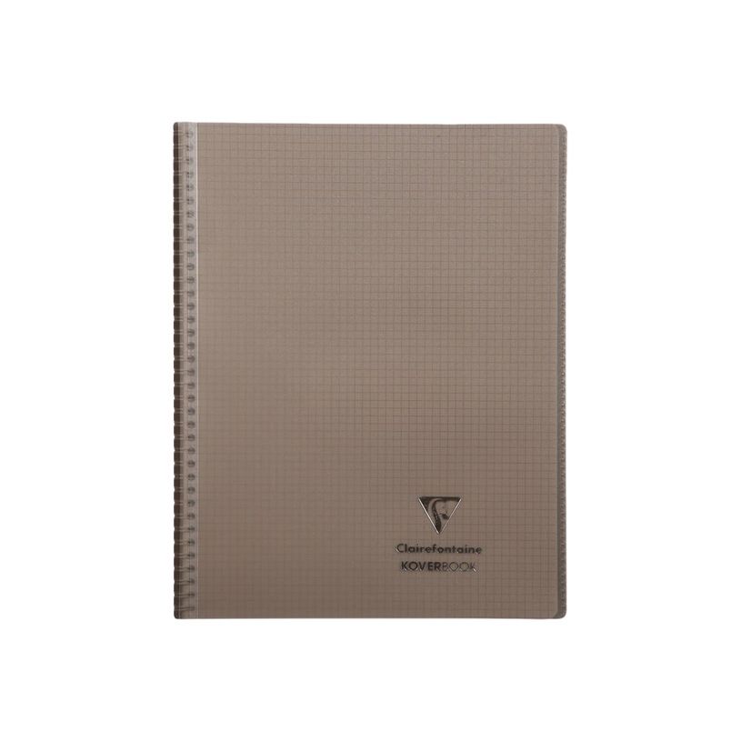 3037923866014-Clairefontaine Koverbook - Cahier à spirale polypro 24 x 32 cm - 160 pages - petits carreaux (5x5 mm) - disponib-P_79445347_2-1