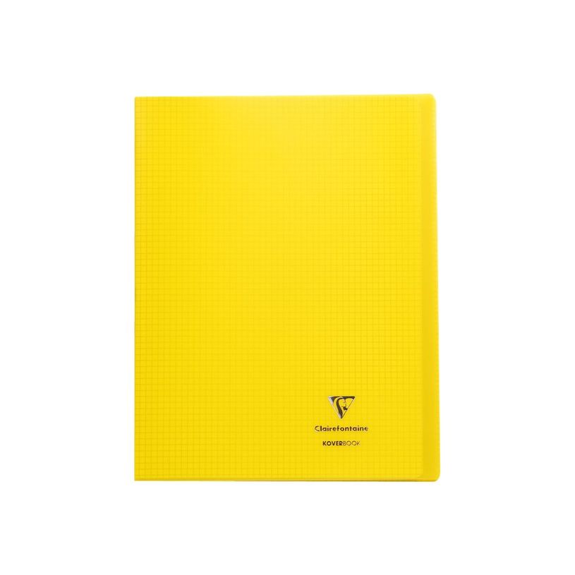 3037929816068-Clairefontaine Koverbook - Cahier polypro 24 x 32 cm - 96 pages - petits carreaux (5x5 mm) -P_79445352_1-0