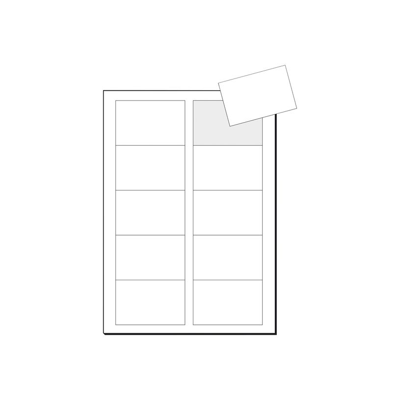 4004360995026-Sigel - Papier pour 400 cartes de visite 85 x 55 mm - 225 g/m² - 40 feuilles-P_995034_5-1
