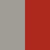Gris/rojo