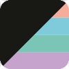 Negro/pastel